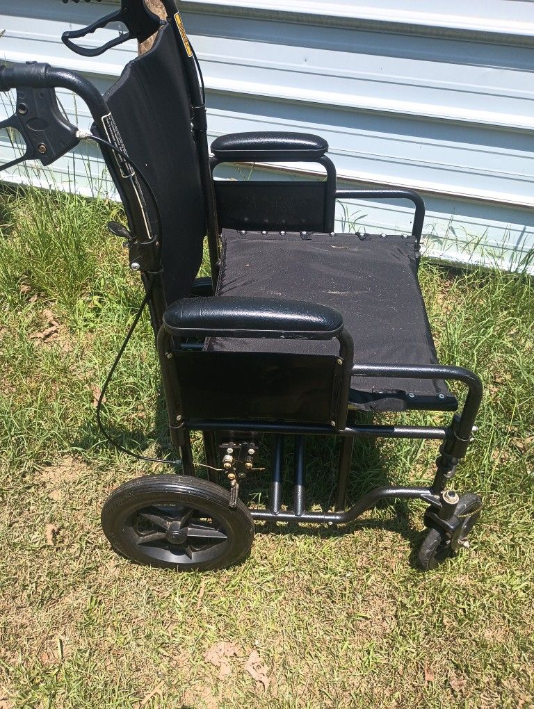 Wheelchair With Brand New Foot Pads