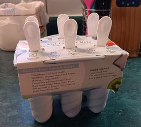 New set of 6 Twist popsicle  mold