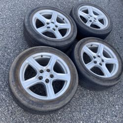 4 - 245/50r18 5x120 5x4.72 Stock Chevy Camaro S10 Bmw Wheels Rims Tires