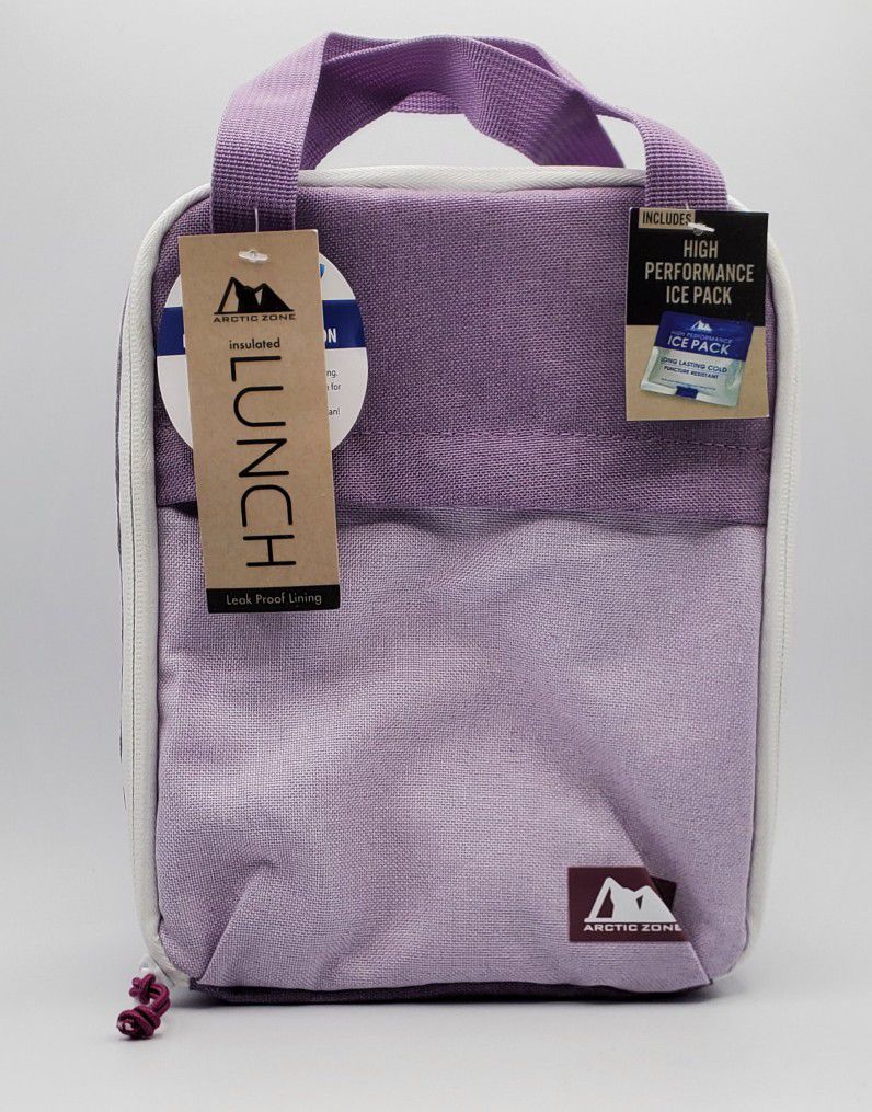 Arctic Zone Microban Antimicrobial Easy Clean Lining Insulated Lunch Bag