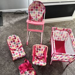Baby doll Nursery set