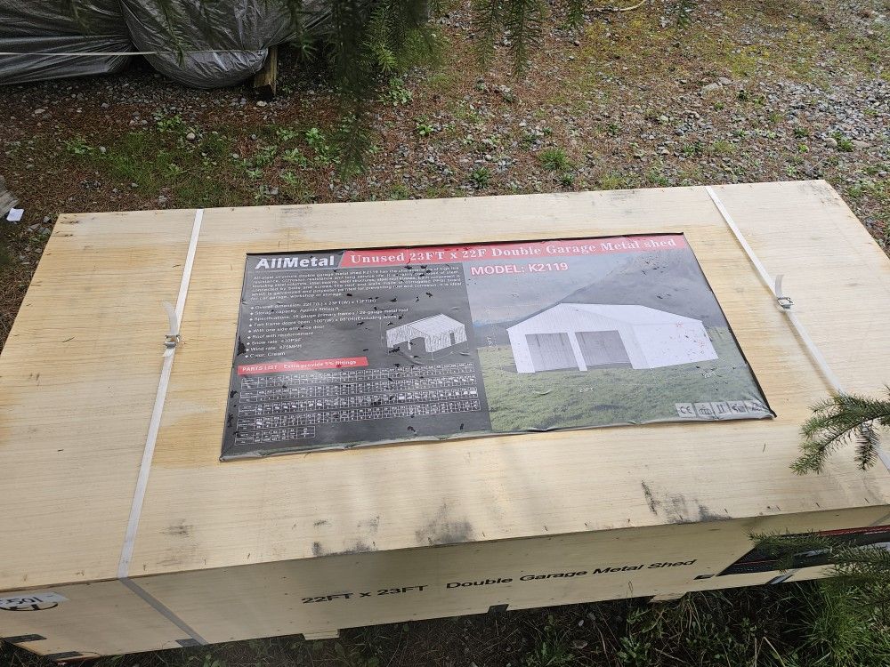 23' X 22' Allmetal Building