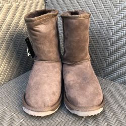 Emu Australia Mid Shaft Boots Chocolate Size 6