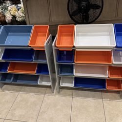 Honey Can Do Toy Storage Organizers with Bins $38 each (2 available)