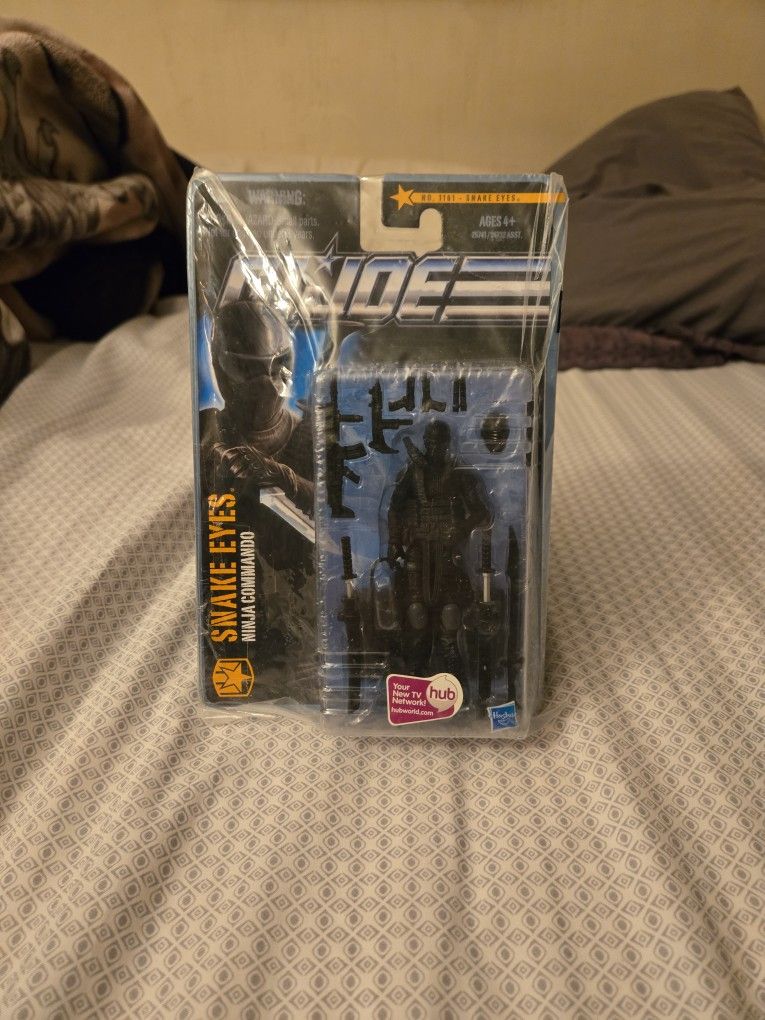 Gi Joe The Pursuit Of Cobra Snake Eyes Ninja Commando 🥷