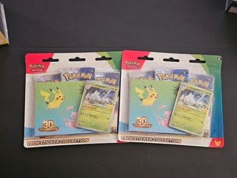Pokemon Tcg 30th Anniversary Tech Sticker Boxes