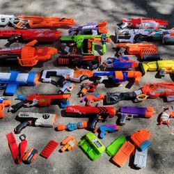 Nerf Guns Massive Lot