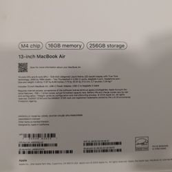 MAC book air M4 Chip - BRAND NEW SEALED 