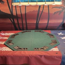 Large Poker Table Folding Portable
