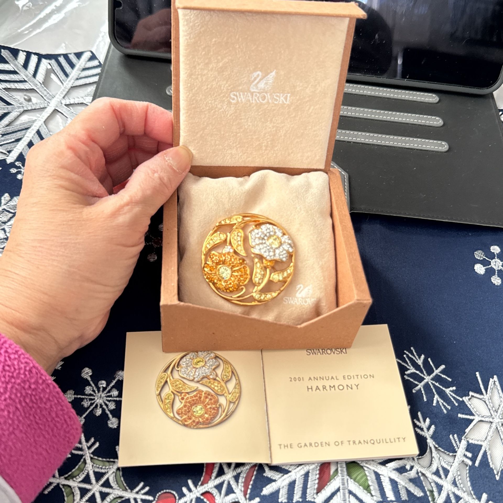 Collectible Swarovski Brooch