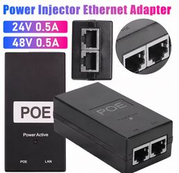 POE 201-24W-48V-H Power Supply Lan Poe Cord Block