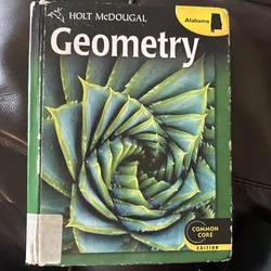 Holt McDougal Geometry Alabama Student Edition 2013 – Hardcover