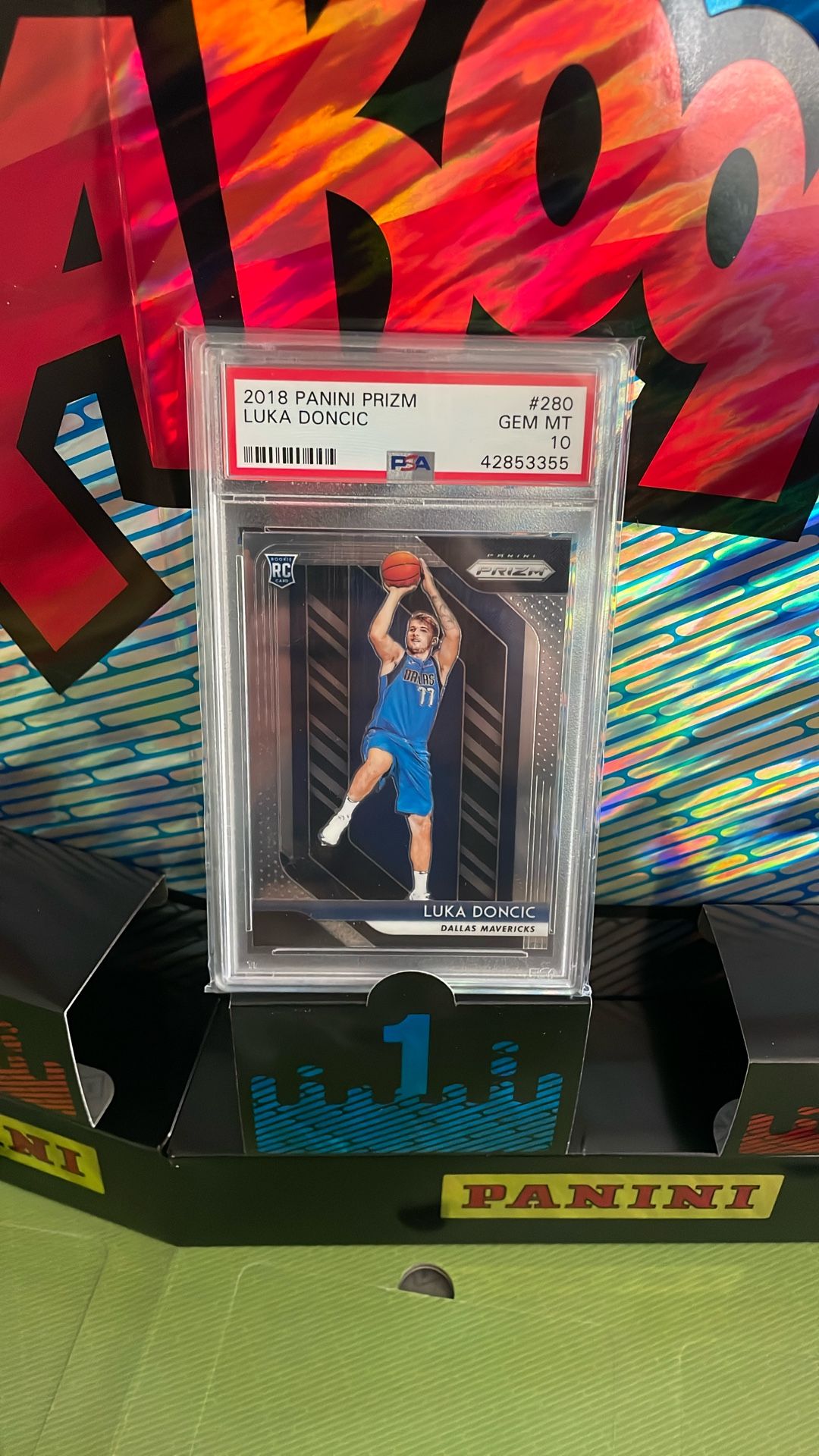 2018 Prizm Luka Doncic PSA 10