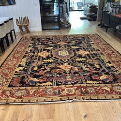 Large Handmade Pakistani Wool Rug
