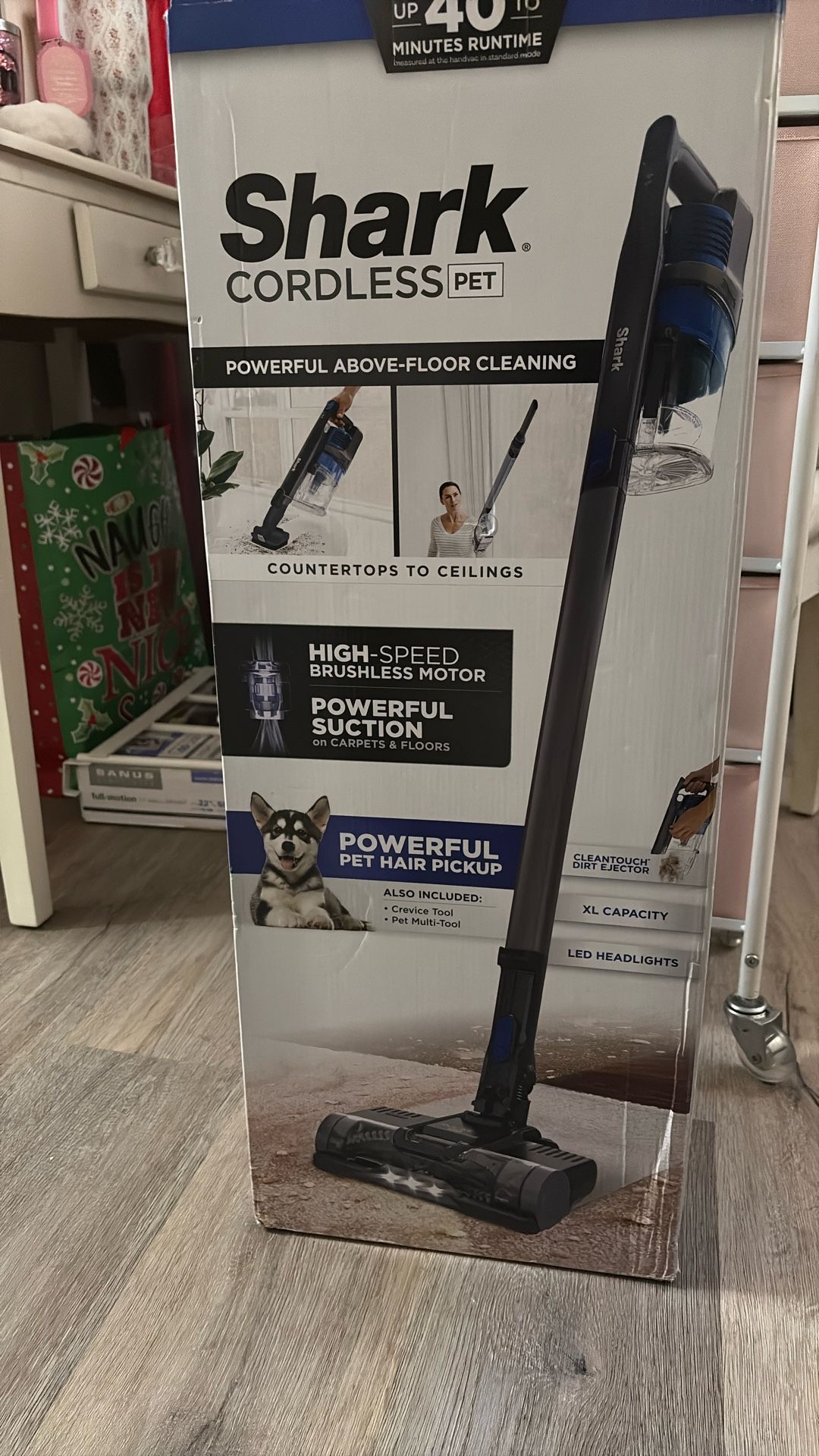 Cordless Shark Pet Vacuum