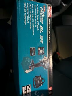 Makita impact wrench 40v