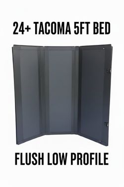 FLUSH-HARD-04024 FLUSH HARD COVER FOR 5FT 2024-ON TOYOTA TACOMA NEW BOY STYLE