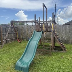 Swing Set & Slide