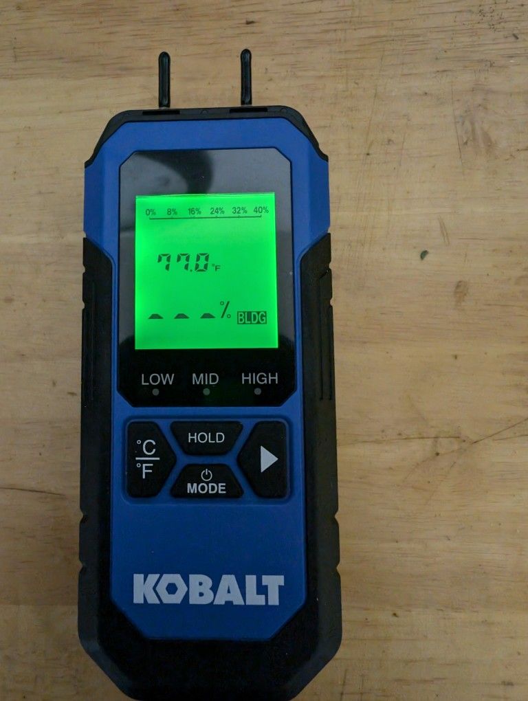 Kobalt Pin Type Digital Display Moisture Meter
Item #(contact info removed) |
Model #SC-MM150