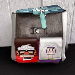 Disney Parks Pixar Holiday Mini Backpack by Danielle Nicole