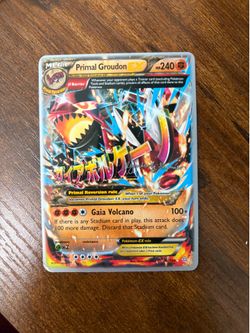 Primal Groudon EX 86/160