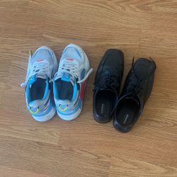 2 Pairs Of Boys Shoes  Size 7