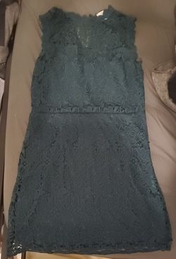 Brand new dark blue-green dress