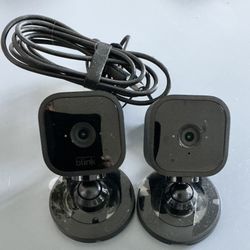 Blink Mini Indoor Plug-in HD Smart Security Camera 2 Pack