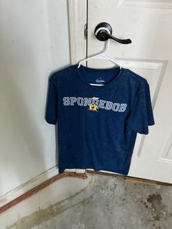 Nickelodeon SpongeBob blue kid size medium shirt
