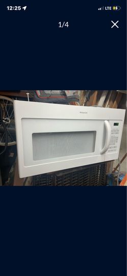 GE/Hotpoint over-the-range microwave.