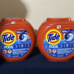 Tide PODS - Cápsulas de detergente líquido para lavandería, compatible con lavadoras de alta eficiencia, 42 unidades, limpieza potente 3 en 1 $12 Each