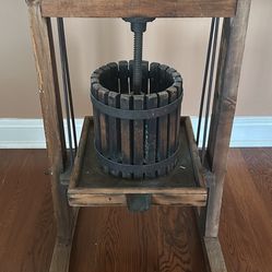 Antique Wine Press