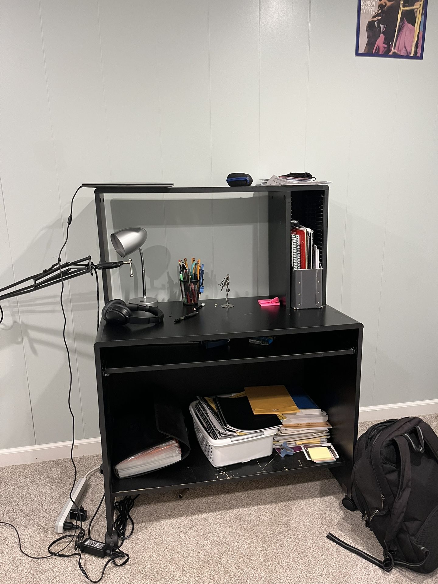 Black Office Desk!