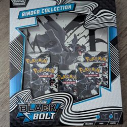 Pokemon SV  Black Bolt Binder Collection 