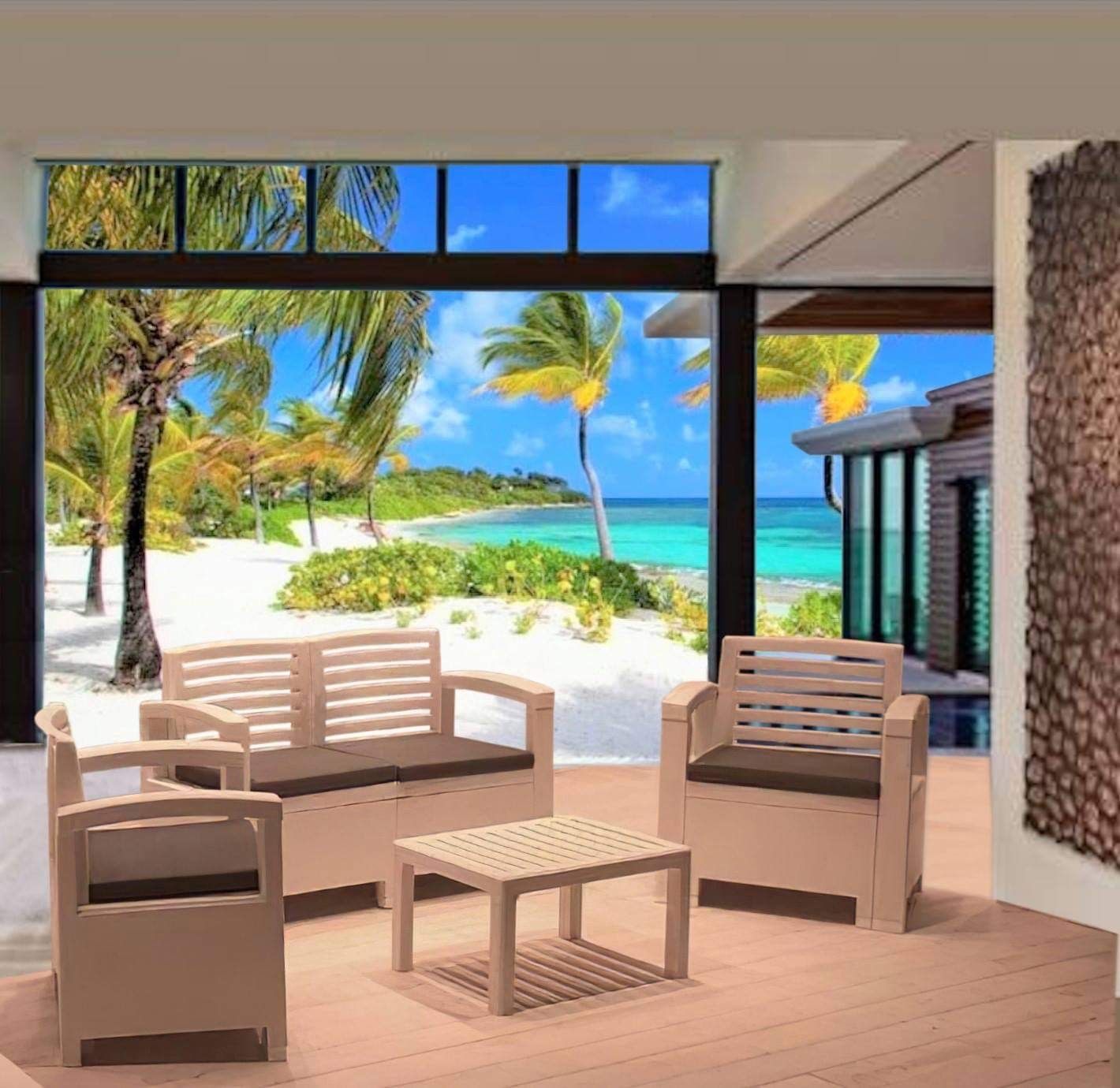 Set de Conversación para exteriores 🌤🌦🌴 Nevada 🇮🇹cerca de mi en Hialeah  disponible en 3 colores