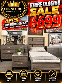 4-Piece Twin Bedroom Set