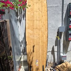 Soft Top Ponga Bamboo  10ft Surfboard 