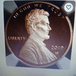 2019 "W" Lincoln Shield Cent