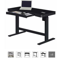 Tresanti Adjustable Height Sit/Stand Tech Desk