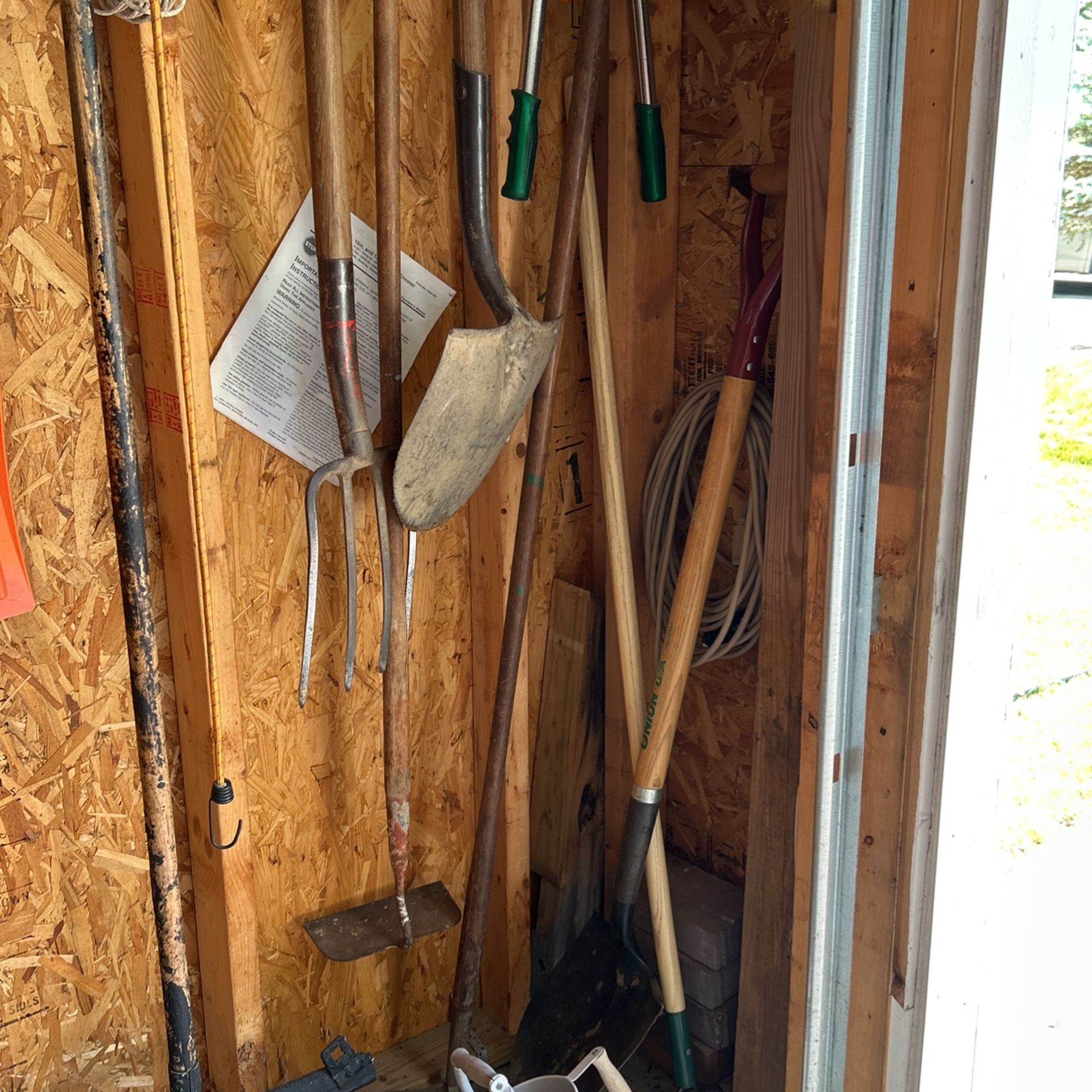 Assorted Garden Tools