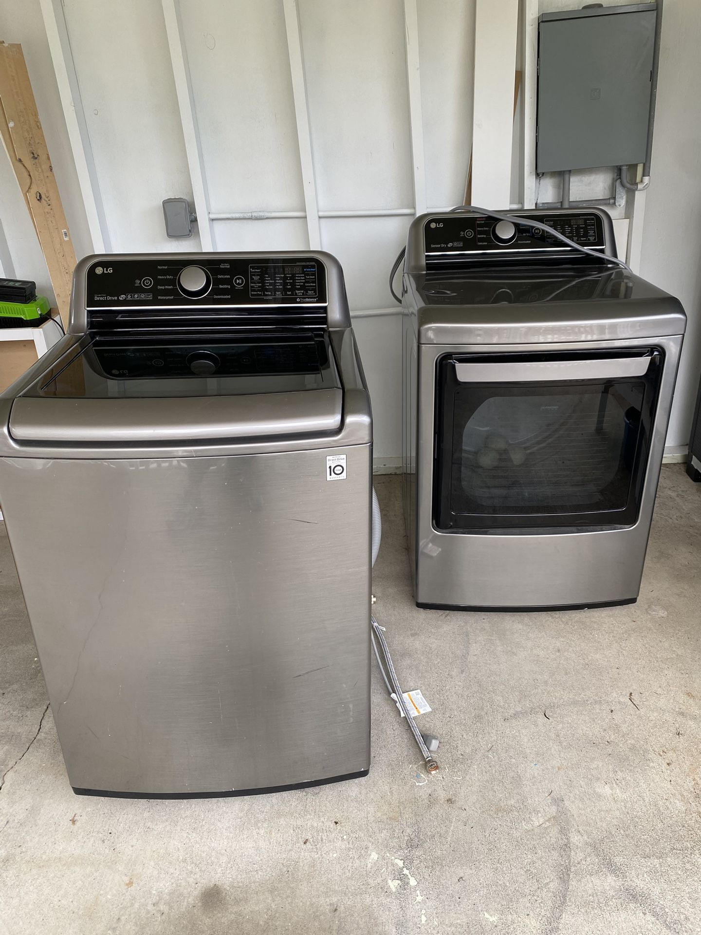 LG Washer Dryer Set