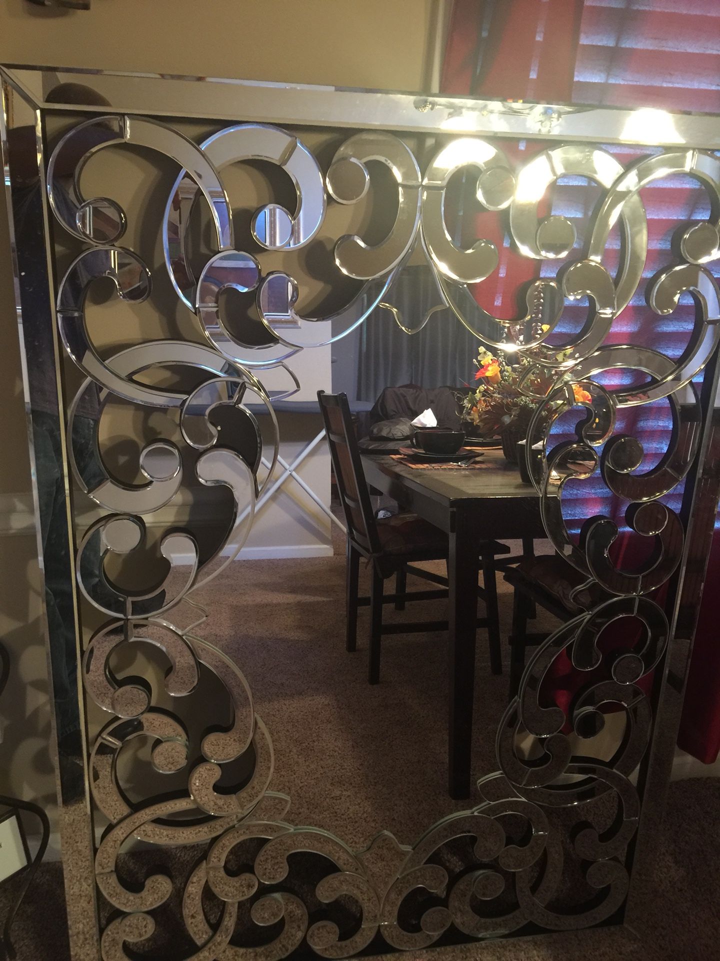 Chloe mirror by Z Gallerie