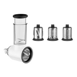 Slicer Shredder Attachment for Kitchenaid Stand Mixer, Cheese Grater Attachment, Food Slicer Salad Maker for Kitchen aid Mixer Accessories and Attachm