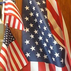 american flags