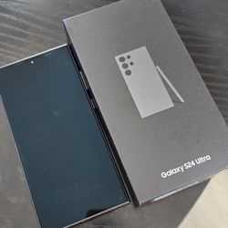 Samsung Galaxy S24 Ultra 1TB Titanium Black - UNLOCKED - Original Packaging - PRISTINE