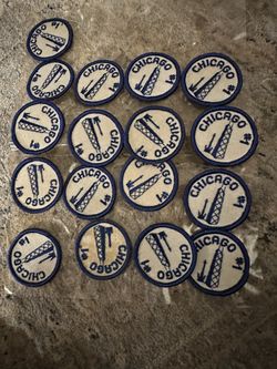 Vintage lot of Chicago #1 Round Patches 