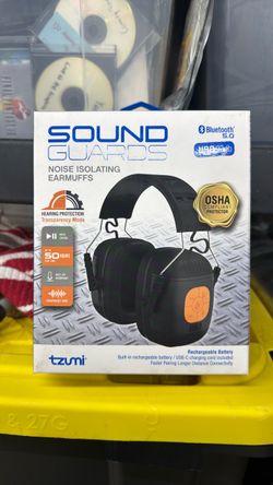 Tzumi Sound Guards Noise Isolating Earmuffs