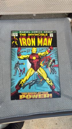 Marvel Ironman metal sign