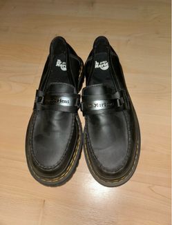 penton bex double stitch leather loafers