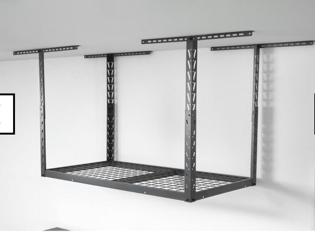 Open box Gladiator ceiling storage Rack